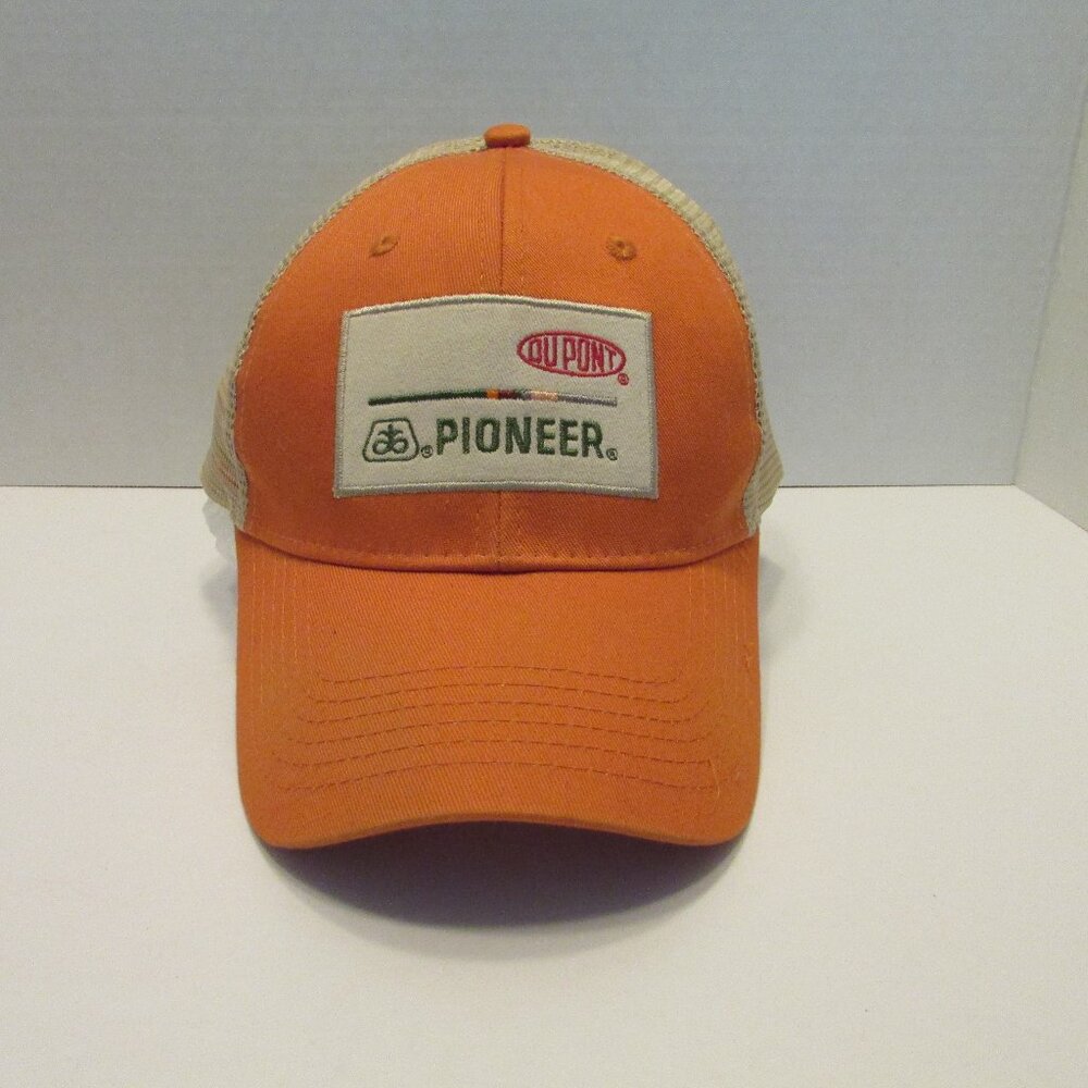 Vintage DuPont Pioneer Seed Mesh Hat Adjustable 90’s